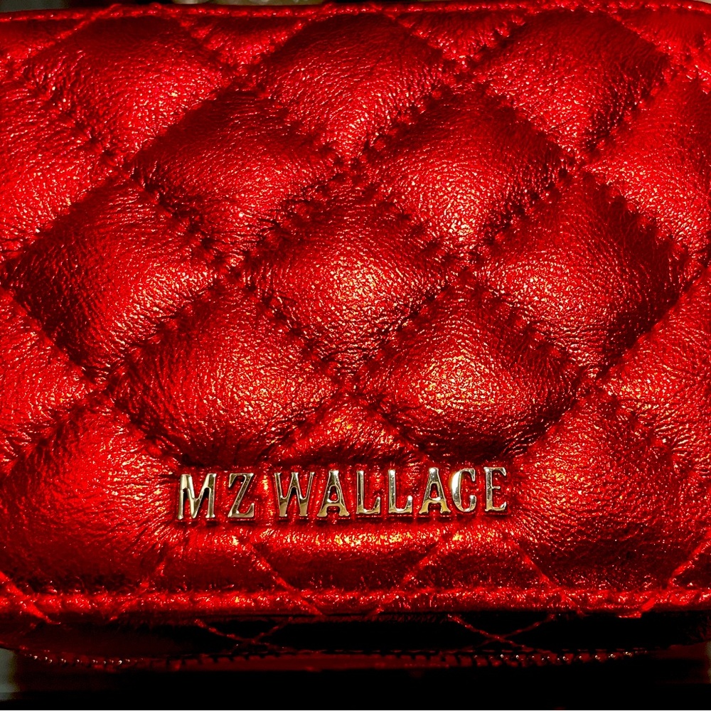 MZ Wallace candy apple red travel jewelry box